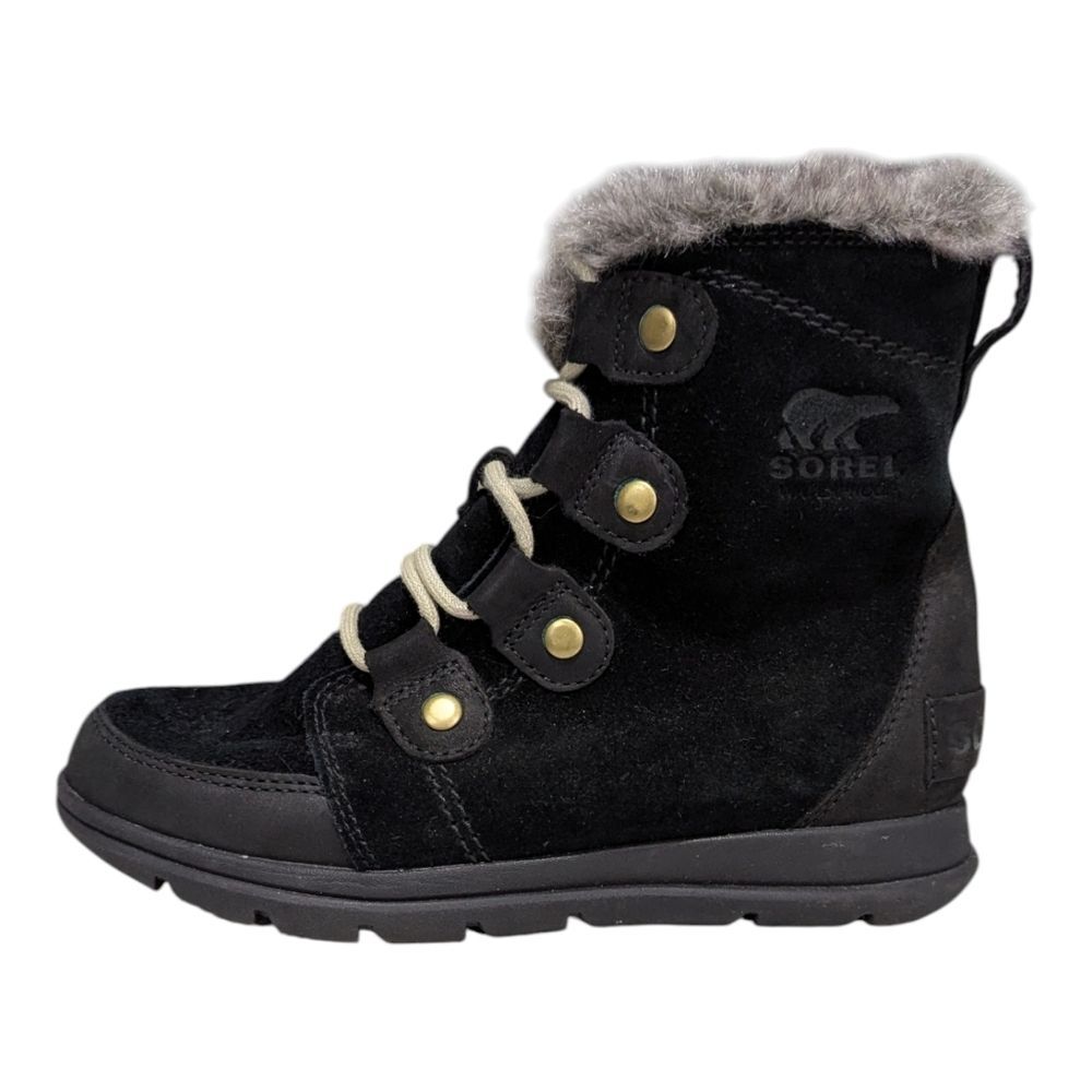 Sorel Explorer Joan Suede Boots Waterproof Snow Winter Cozy Women's Size 5 36